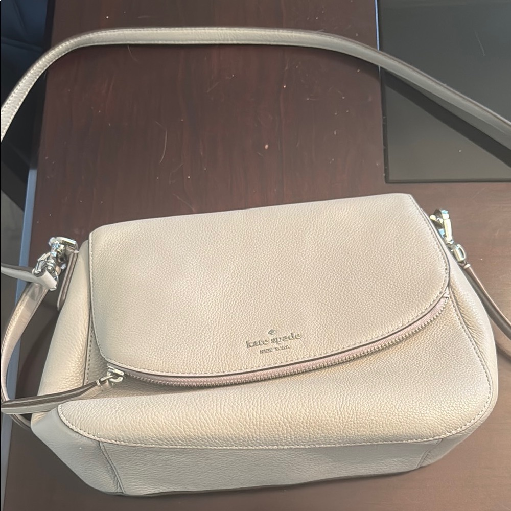 Kate Spade Beige Crossbody Bag